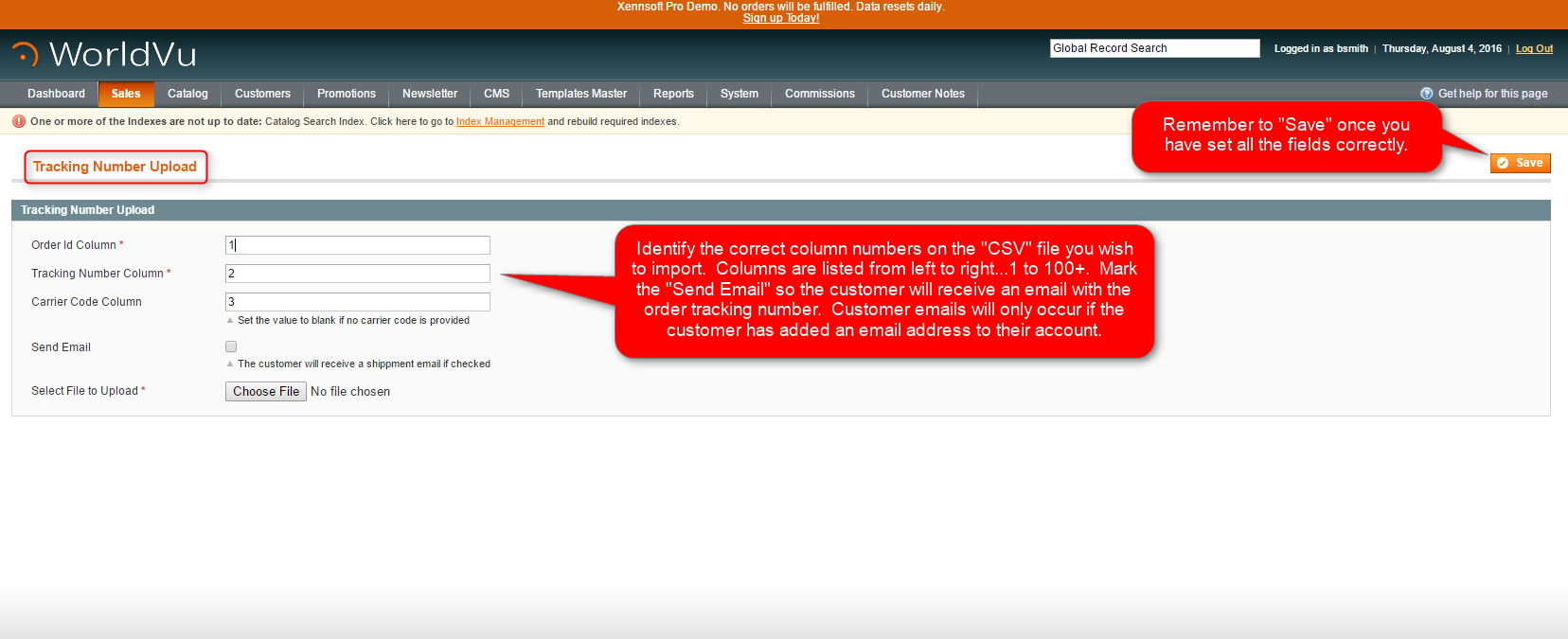 Utilizing Tracking Number Upload - MLM Software : multilevel marketing ...